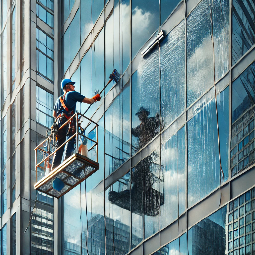 professional window cleaning services 