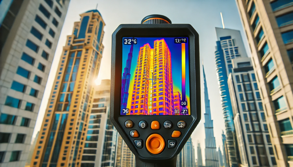 how thermal imaging is used to enhance building facade inspections in the UAE